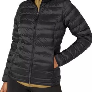Women's Lightweight Long-Sleeve Water-Resistant Puffer Jacket  Size Small